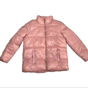 OLD NAVY BABY PINK PUFFER JACKET